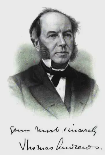 Thomas Andrews, chemist and physicist, died